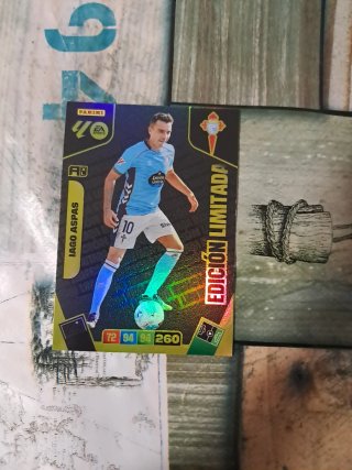 Carta Edición Limitada Iago Aspas Panini