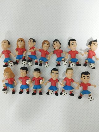 Set de 13 Figuras Selección Española 2010