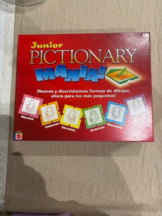 Juego de mesa Pictionary Mania Junior