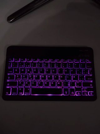 Teclado Bluetooth RGB