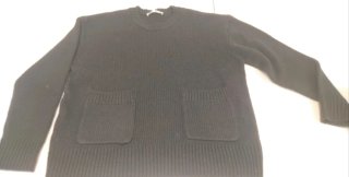 Jersey de lana Zara negro talla M