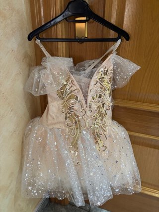 Vestido de bailarina con lentejuelas Talla 8