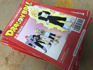 Comics DRAGON BALL serie roja, 1990