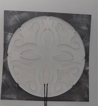 Cuadro Mandala de Madera