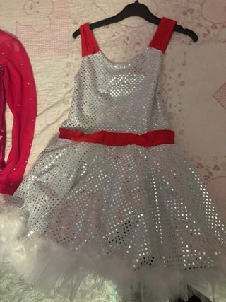 Maillot de patinaje navidad Talla 8