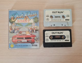 Juego Out Run para Spectrum 48/128k