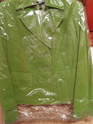 Chaqueta Verde H&M Talla M