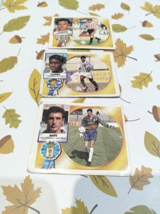 Lote 3 Cromos Liga 94-95
