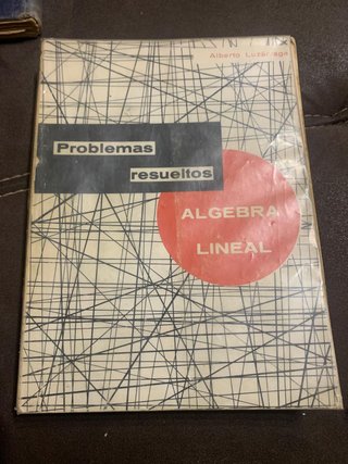 Problemas resueltos Álgebra Lineal, A. Luzárraga