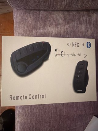 Intercomunicador para Casco de Moto con Mando