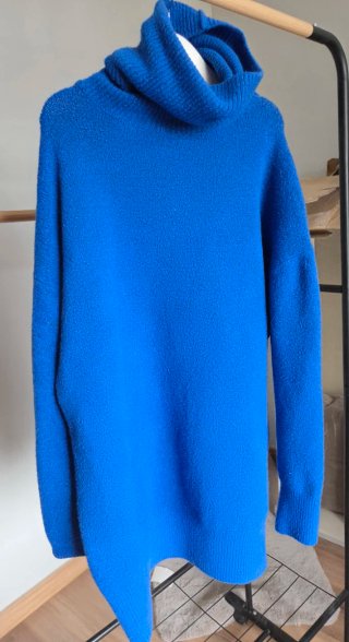 Jersey de punto azul
