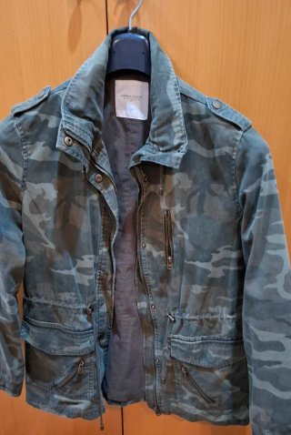 Chaqueta de mujer, nueva , Camuflaje Green