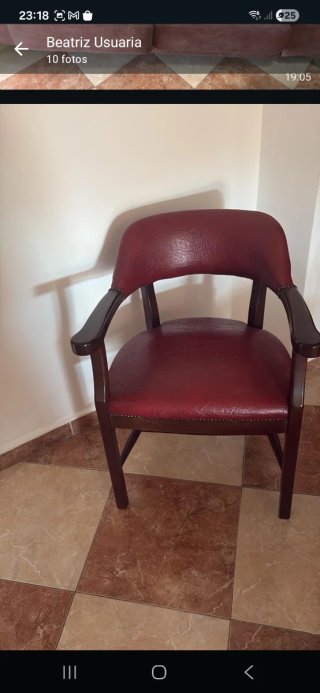 Silla de salón clásica