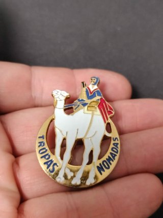 Insignia medalla Tropas Nómadas Sáhara España