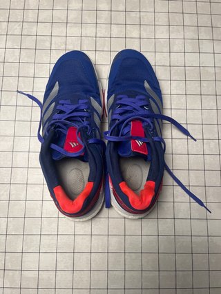 Zapatillas de pádel adidas azules