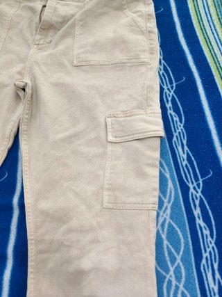 Pantalón Cargo Beige de Mujer