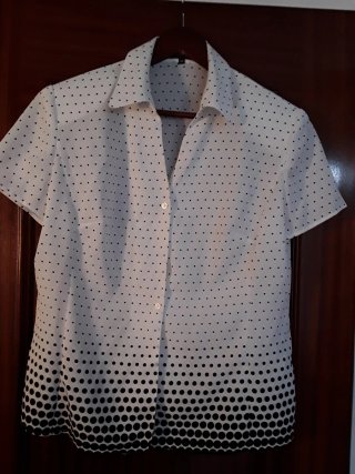 Camisa Vintage de Lunares