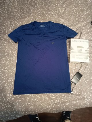 Camiseta Emporio Armani Azul