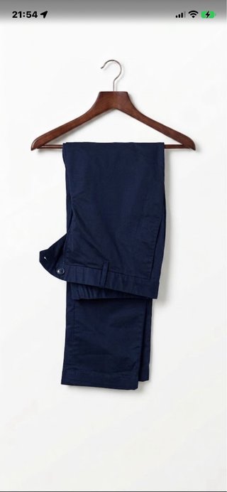 Pantalón Mango Azul
