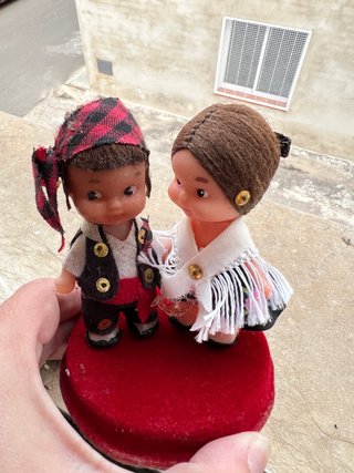 Coppia di bambole mañicos