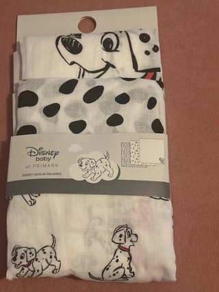 Set de 3 Muselinas Disney 101 Dálmatas