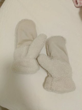 Guantes de Nieve Beige