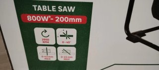 Sierra de mesa Practyl 800W