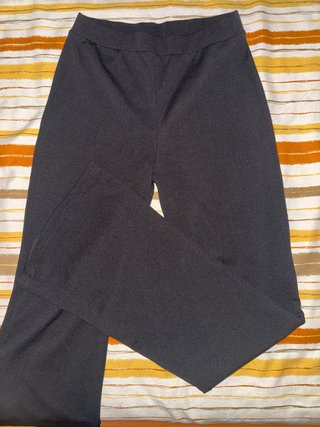 Pantalón campana negro