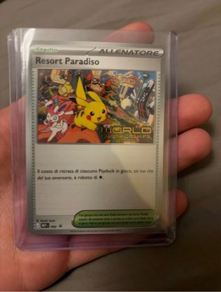 Carta Paradise resort en italiano