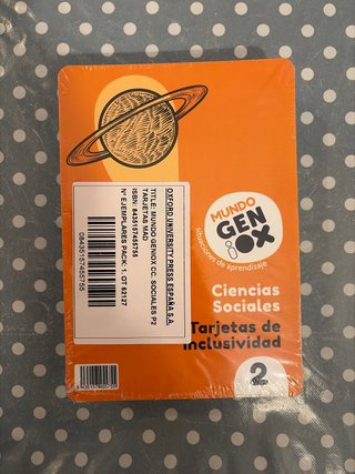 Mundo Geniox Ciencias Sociales P2 - Tarjetas MAD