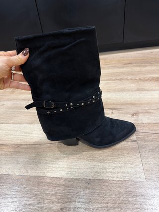 Preciosa botas Cowboy Negras