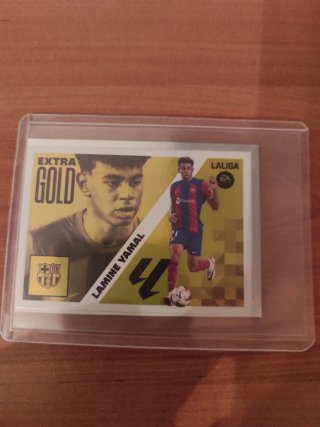 Cromo Lamine Yamal Extra Gold Liga Este 23-24