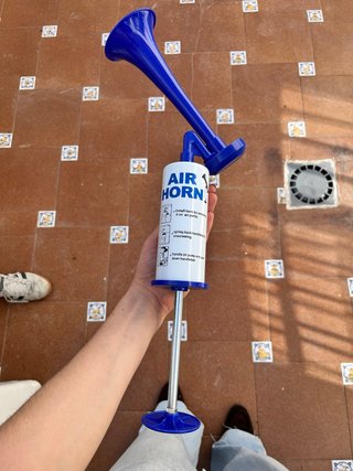 Bocina de Aire Comprimido Manual