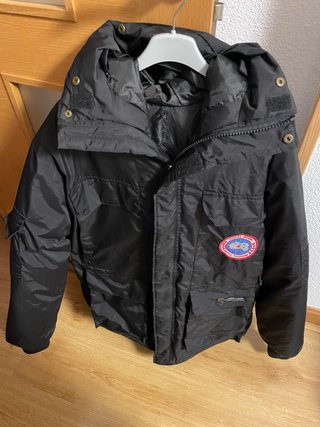 Abrigo de plumas Canada Goose negro