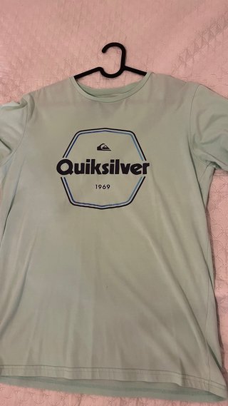 Camiseta Quiksilver Turquesa
