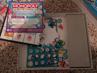 Juego de mesa Mi Primer Monopoly