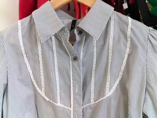 Camisa de rayas estilo vintage
