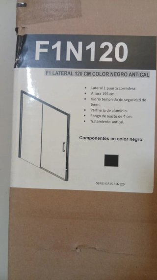 Mampara Frontal y Lateral de Ducha NUEVOS