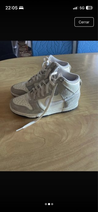 Zapatillas Nike Dunk High Beige