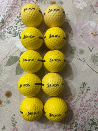 10 Pelotas de Golf Srixon Amarillas
