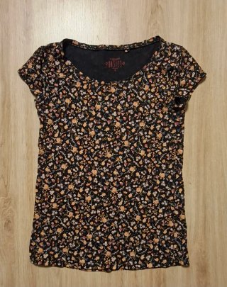 Camiseta Manga Corta Estampada Talla S