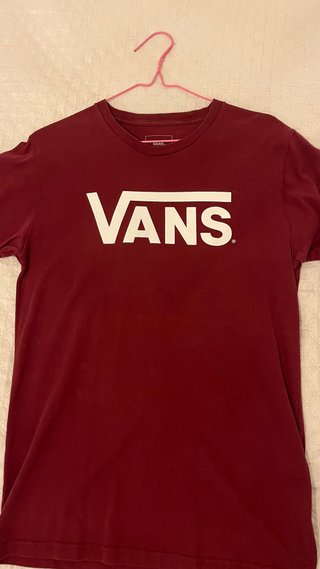 Camiseta Vans Roja