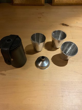 Set de 3 Vasos de Chupito con Estuche