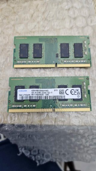 2 Módulos RAM Samsung 4GB (8GB Total) DDR4-3200