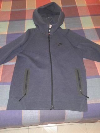 Sudadera Nike Tech Fleece Azul Talla M