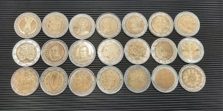 Colección de 21 Monedas de 2 Euros