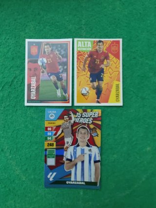 Cartas de fútbol Oyarzabal Real Sociedad