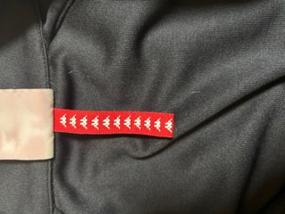 Chaqueta Kappa Negra