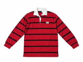 Sudadera Easy Wear Rayas Roja y Negra