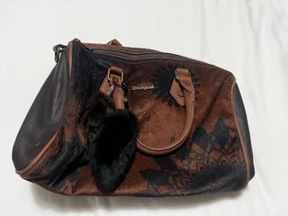 Bolso Desigual Marrón y Negro